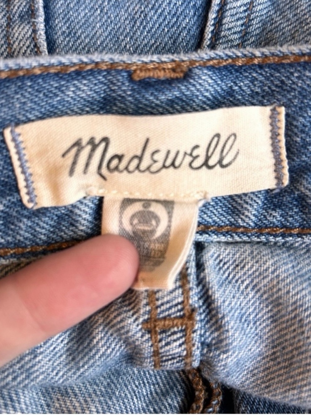 Madewell Baggy Straight Jeans Women’s 23 - Picture 3 of 6